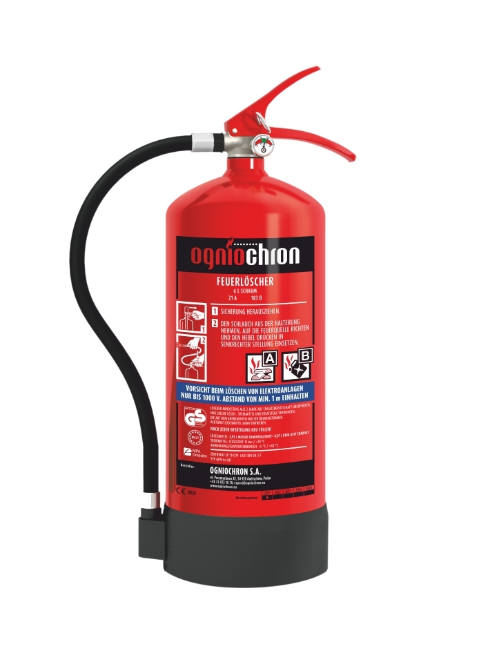 Schaum-Feuerlöscher GPN-6x AB-OGNIOCHRON S.A.