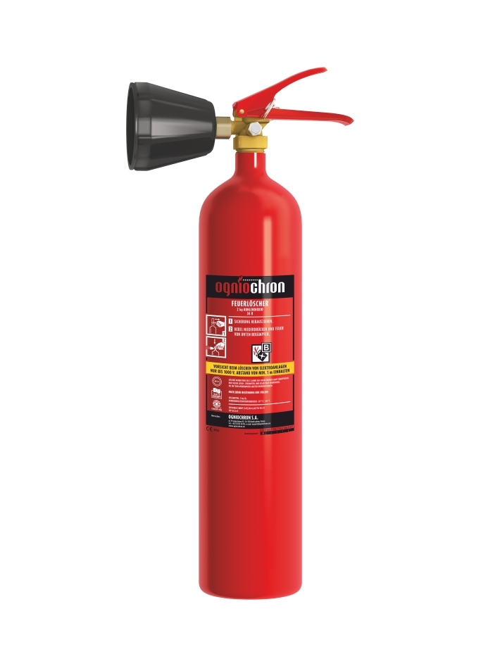 CO2-Feuerlöscher GS-2x B - OGNIOCHRON S.A.