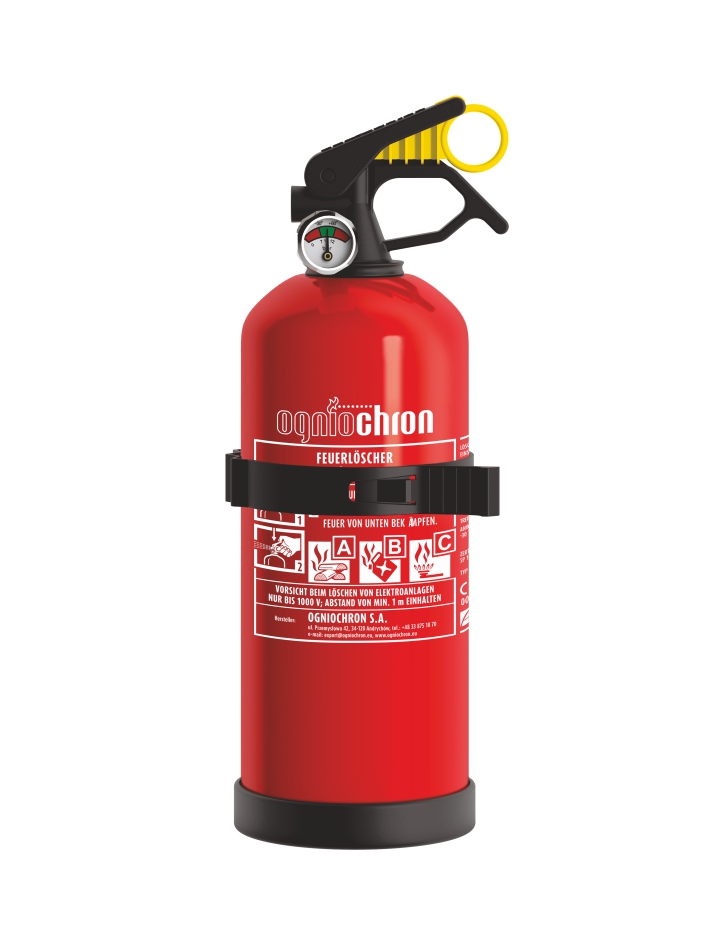 Pulver-Feuerlöscher 1 kg - GP-1x ABC/M