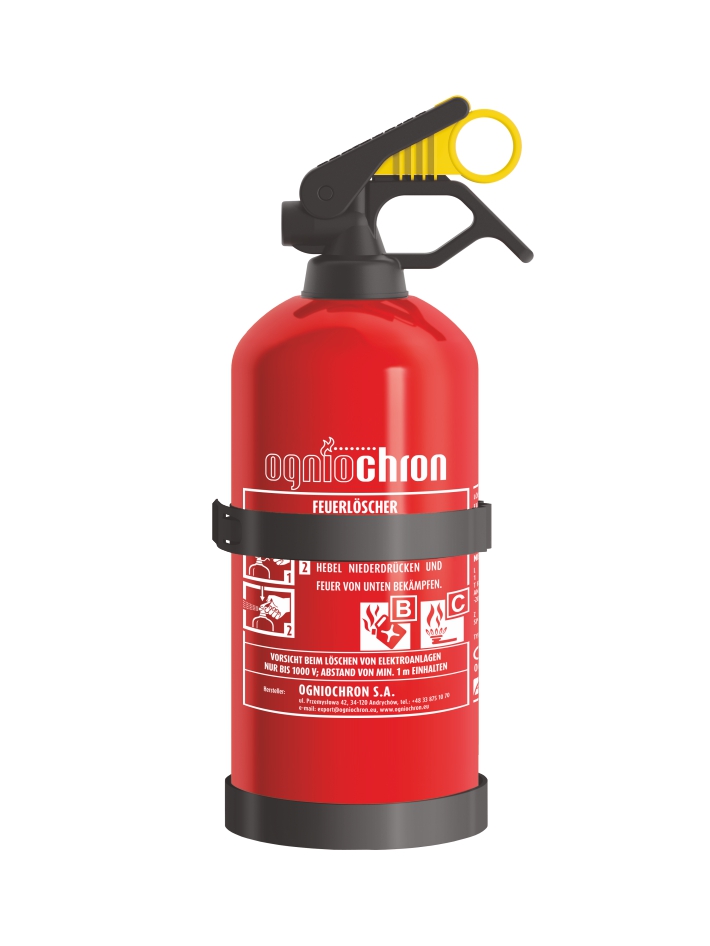 Pulver-Feuerlöscher 9 kg - GP-9x ABC/MP - OGNIOCHRON S.A.