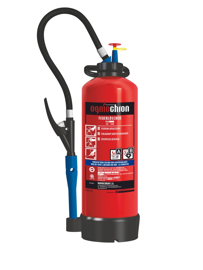 Schaum-Feuerlöscher GPN-9x AB/MP-OGNIOCHRON S.A.