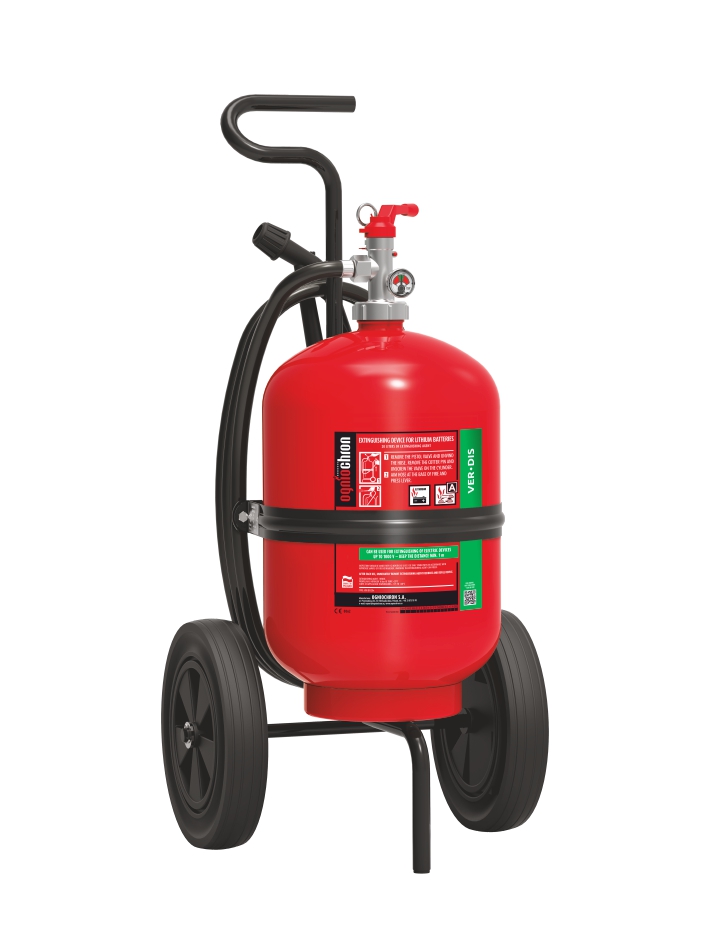 VER-DIS 20x - Extinguishing device for lithium battery 20 l