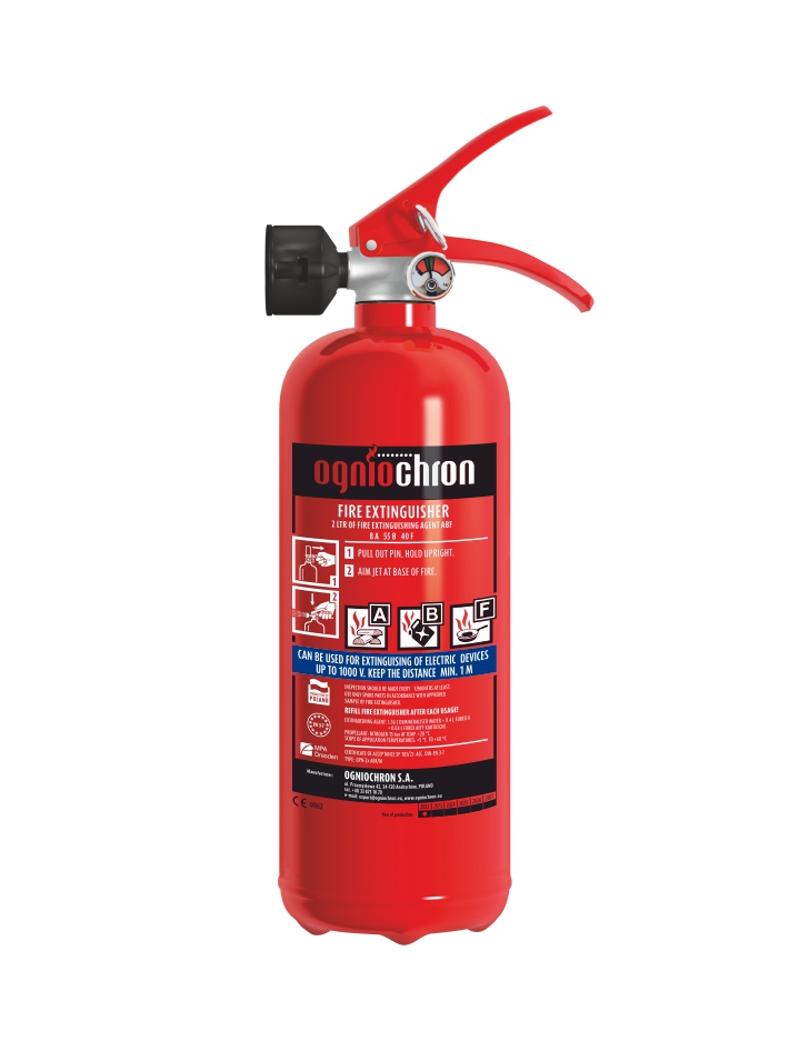 Foam extinguisher 2 l - GWG-2x ABF/MP