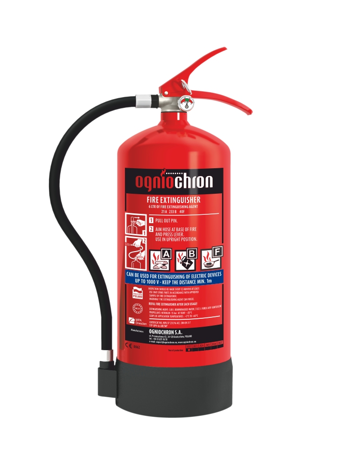 Foam extinguisher 6 l - GPN-6x ABF/MP