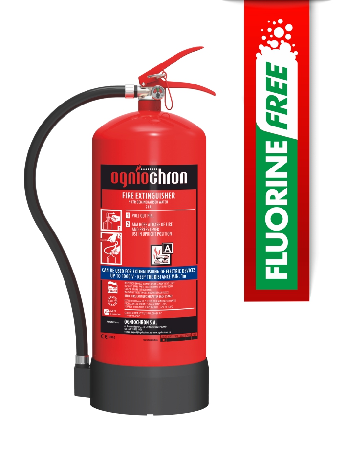 Water extinguisher 9 l - GW-9x A/MP